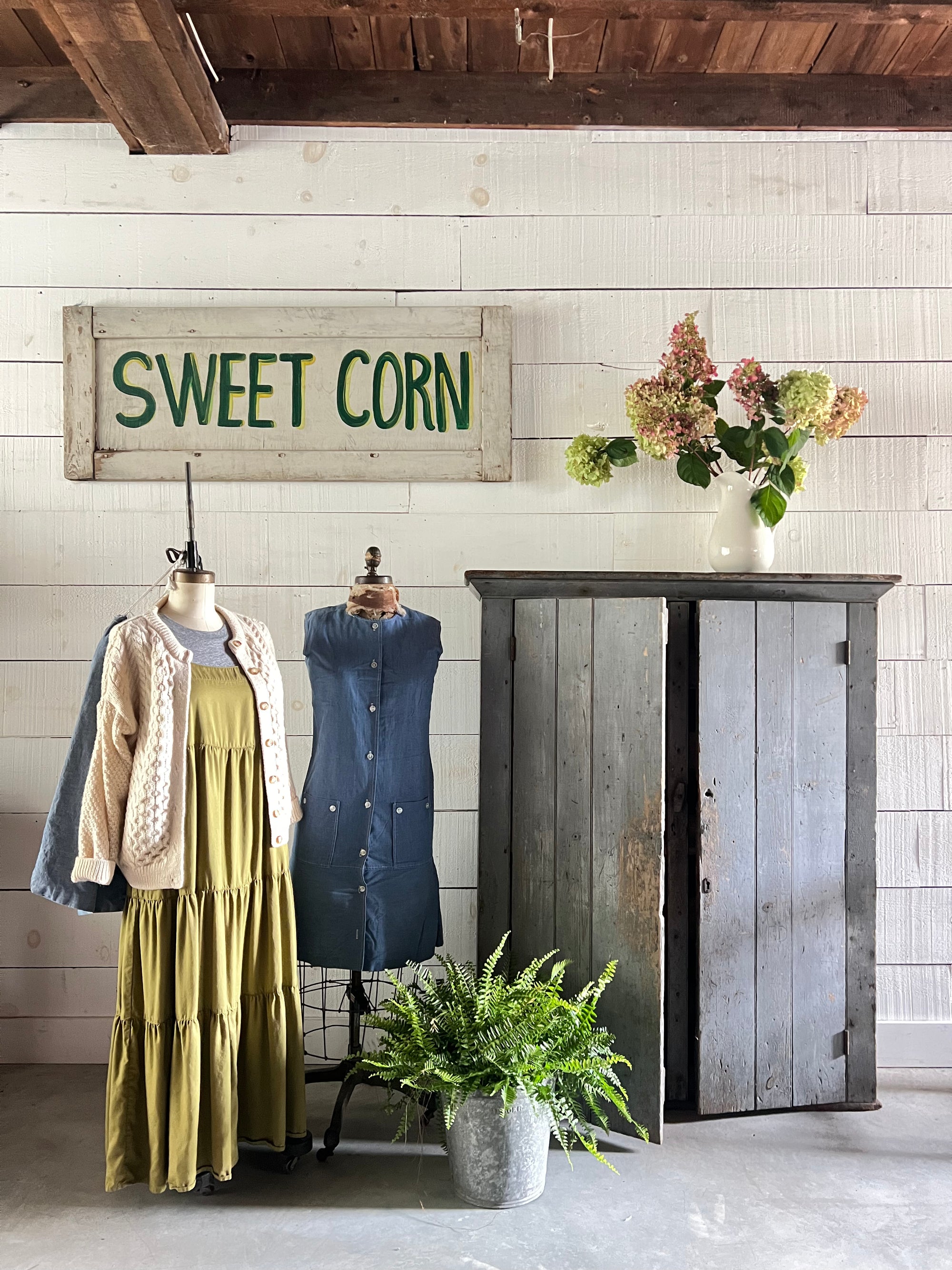 Antique Americana Farmhouse Cupboard