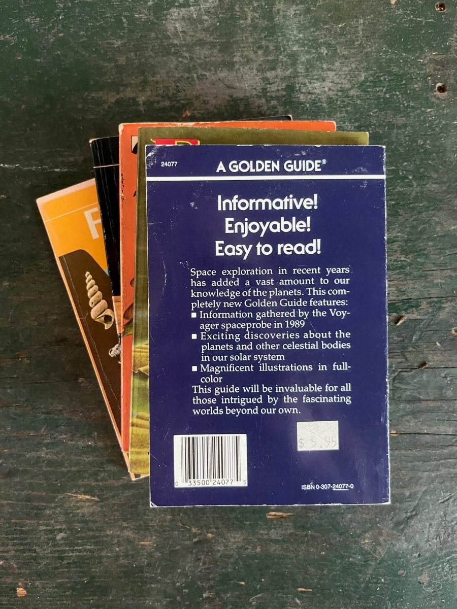 A Golden Guide Book - Planets - Diamonds & Rust