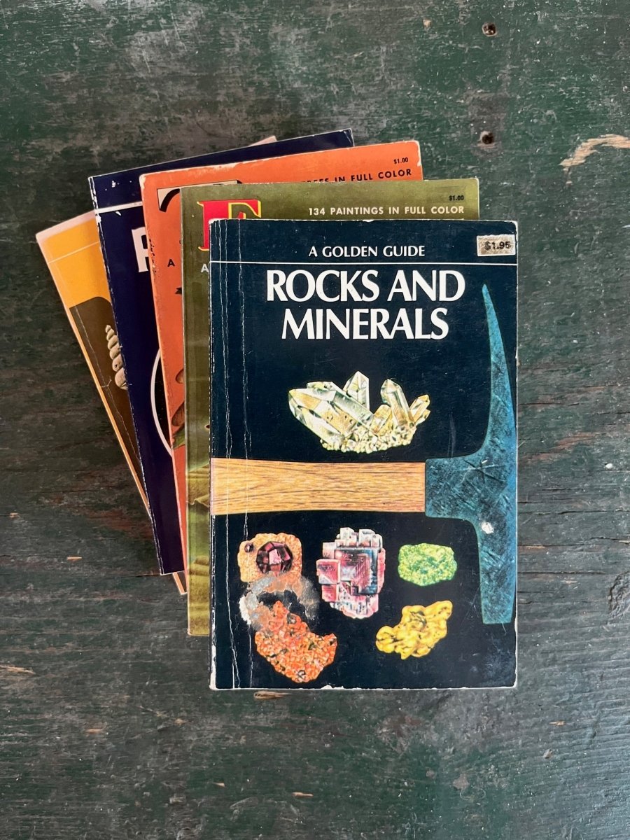 A Golden Guide Book - Rocks and Minerals - Diamonds & Rust