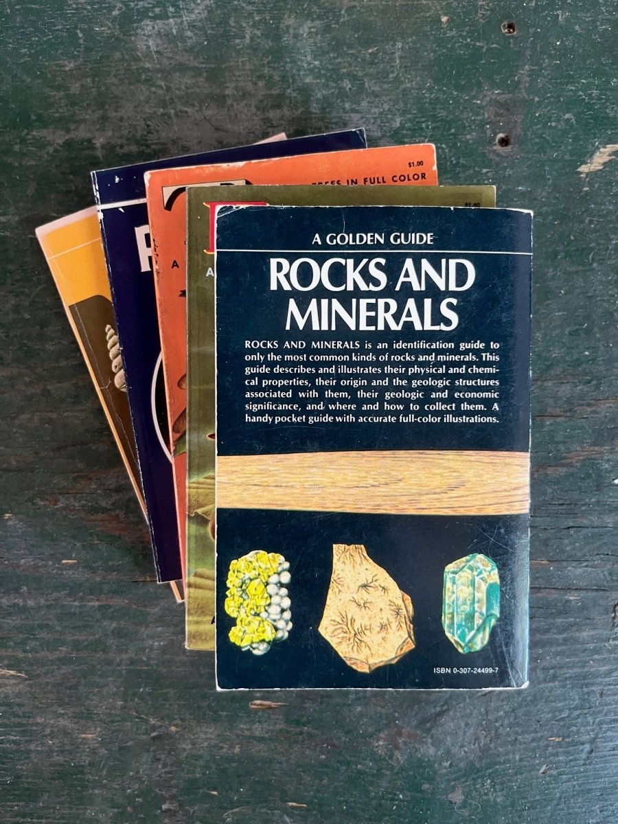 A Golden Guide Book - Rocks and Minerals - Diamonds & Rust