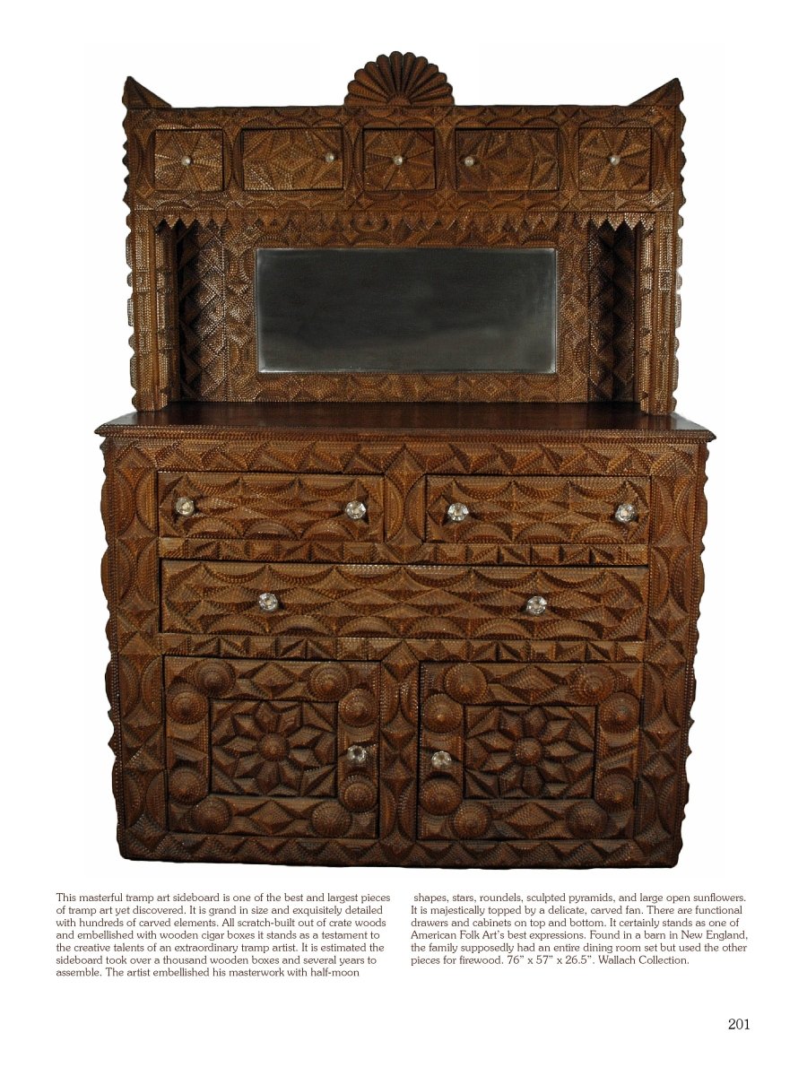 A Legacy in Tramp Art - Diamonds & Rust