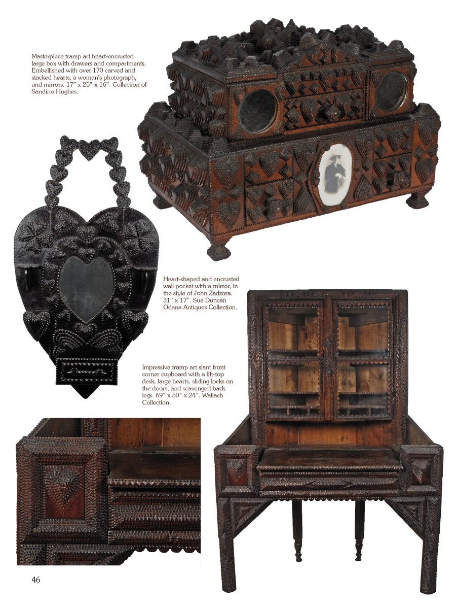 A Legacy in Tramp Art - Diamonds & Rust