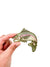 Rainbow Jumping Trout Embroidered Iron-On Patch Fly Fishing