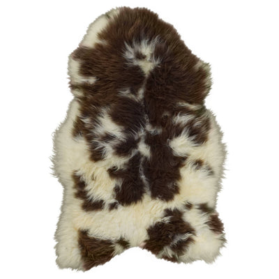 Texel Sheepskin | Natural Spotted | Dutch Wool | 4 Sizes: GR S