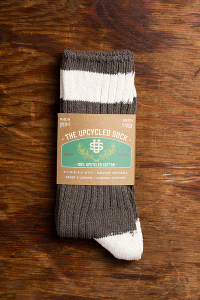 The Upcycled Sock: OLIVE DRAB