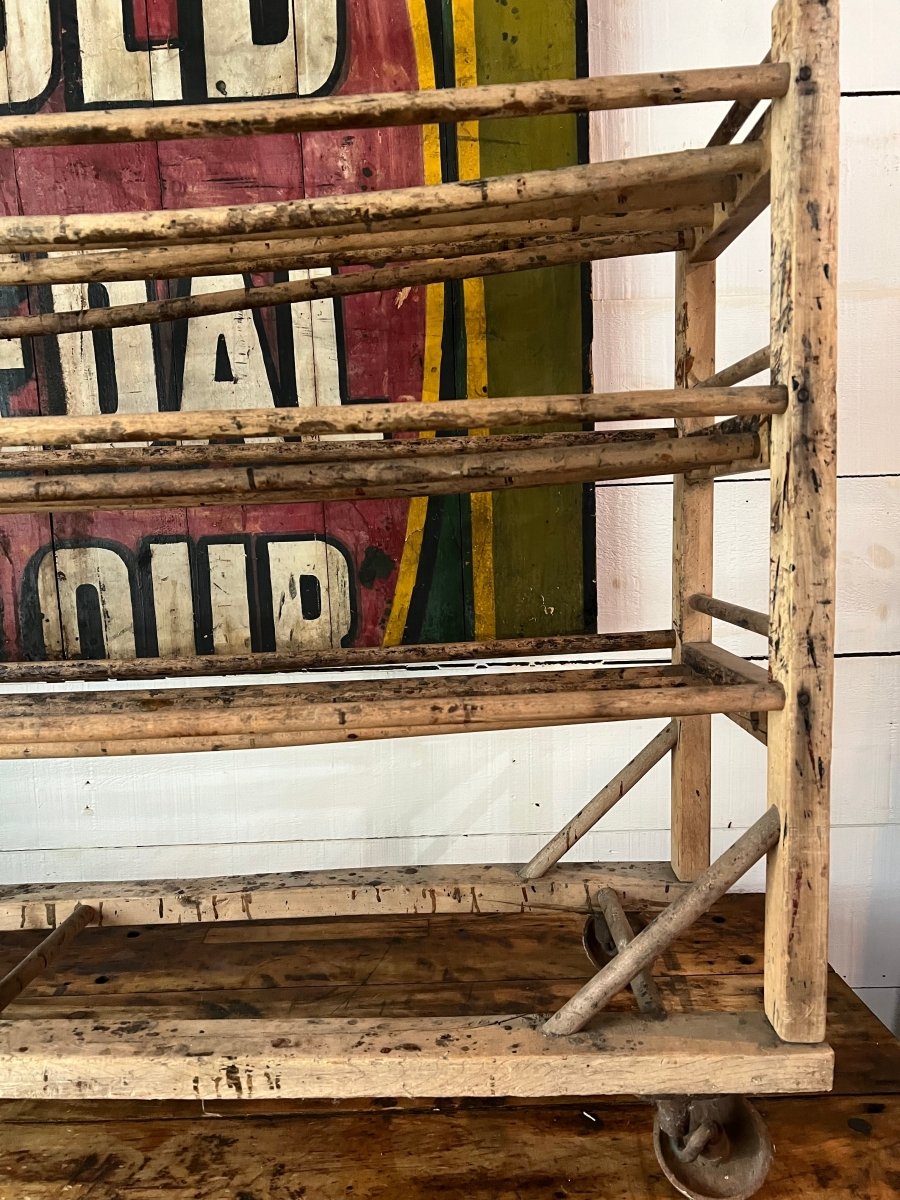 Antique Cobblers Rack - Small - Diamonds & Rust