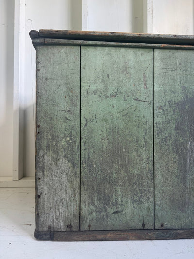 Antique Wood Chest - Sea Mist - Diamonds & Rust