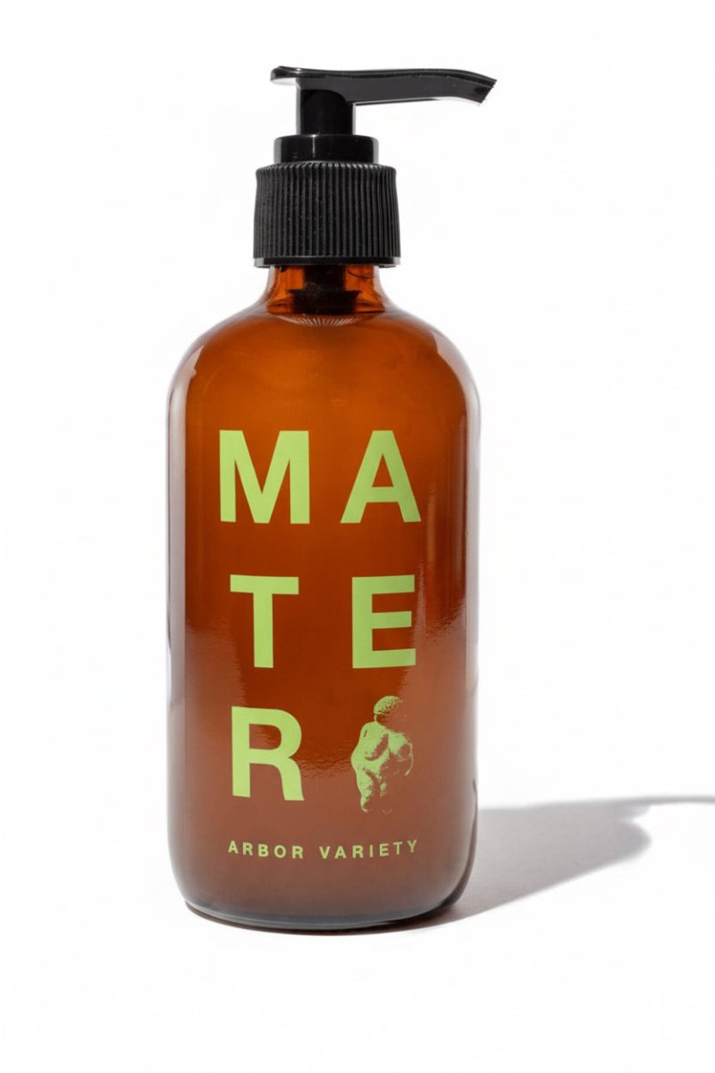 Arbor Soap - Glass Bottle: 8 oz Glass - Diamonds & Rust