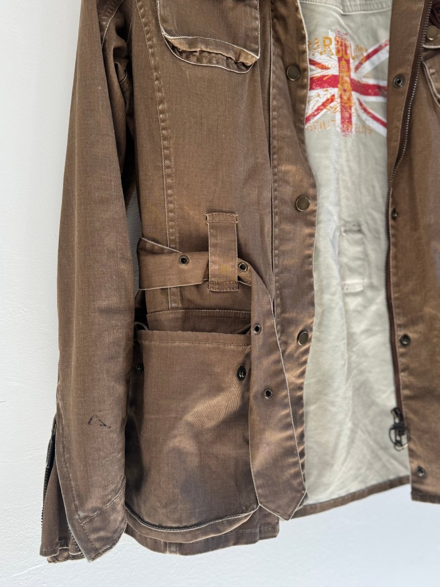 Barbour Waxed Canvas Coat - Pre Loved - Diamonds & Rust