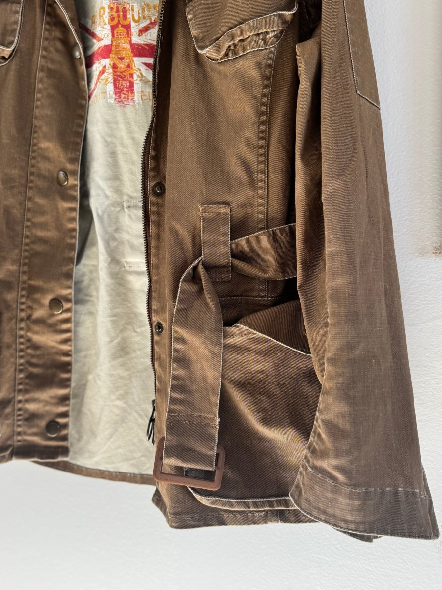 Barbour Waxed Canvas Coat - Pre Loved - Diamonds & Rust