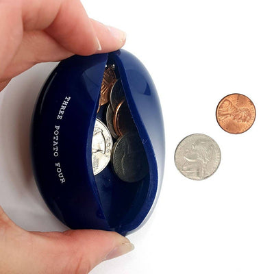 Beach Money Coin Pouch - Diamonds & Rust