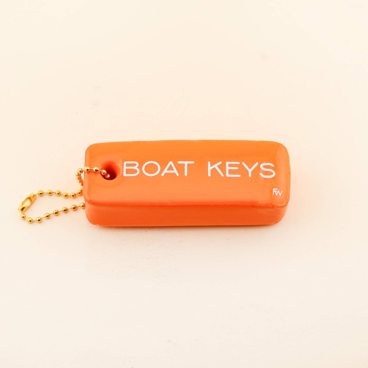 BOAT KEYS Floating Keychain - Diamonds & Rust