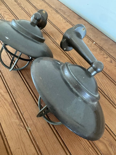 Brass Lights - Pair - Diamonds & Rust