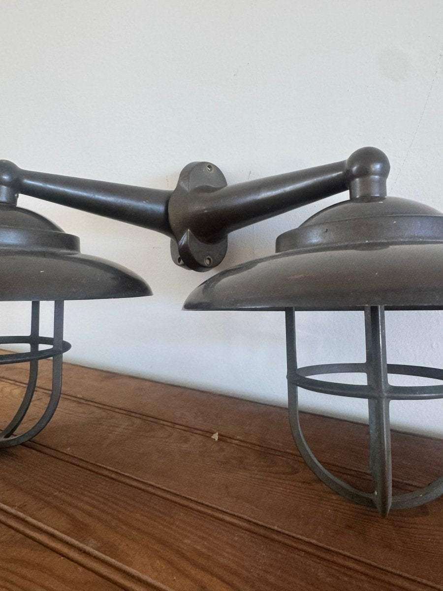 Brass Lights - Pair - Diamonds & Rust