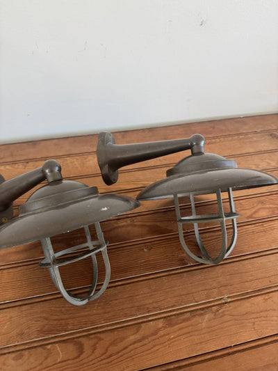 Brass Lights - Pair - Diamonds & Rust