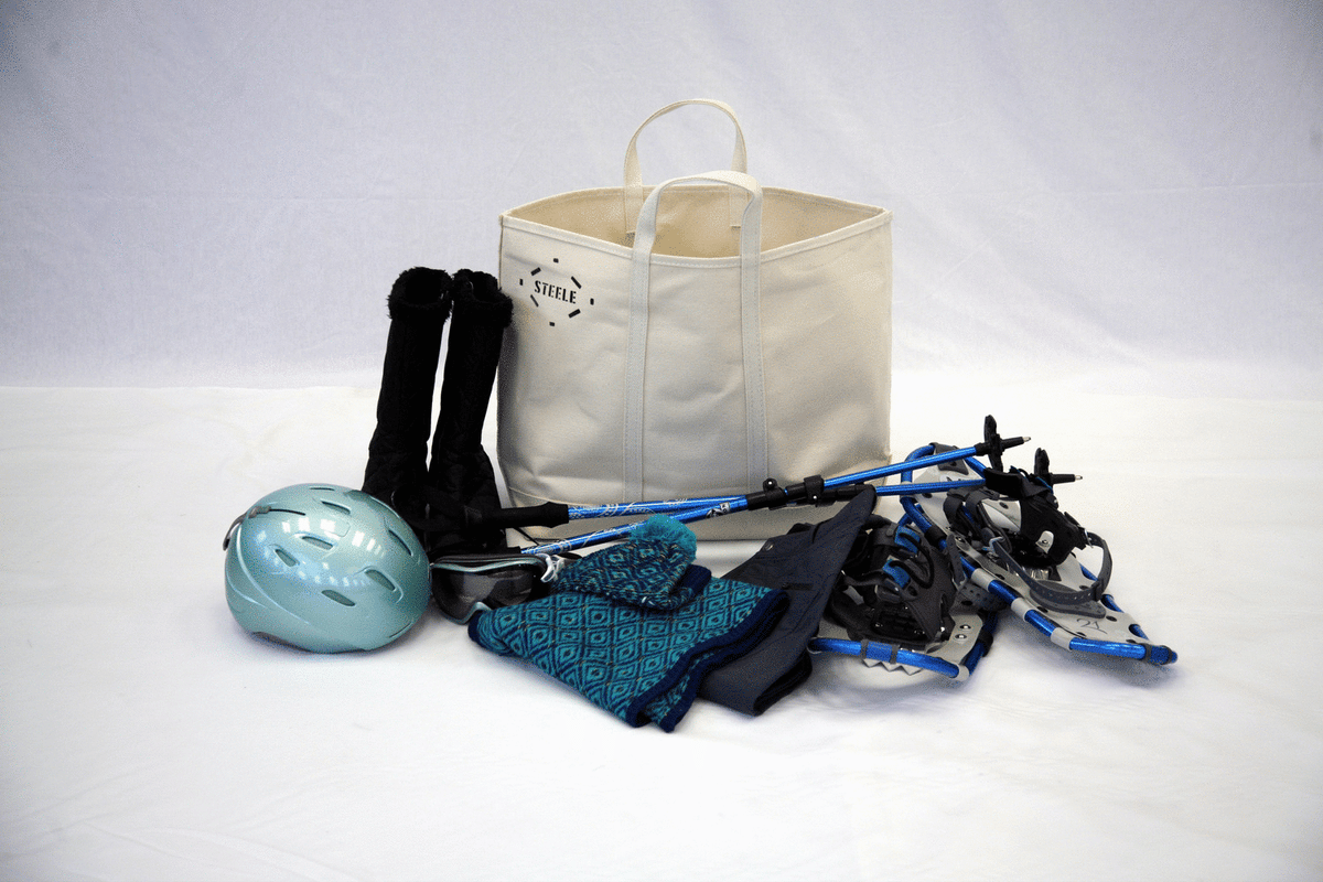Natural Canvas Tote Bag - Medium: Natural Canvas / 10"