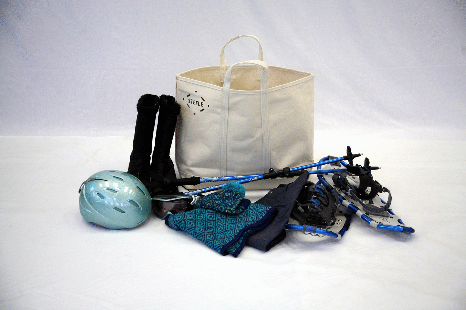 Natural Canvas Tote Bag - Medium: Natural Canvas / 10"