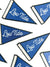 Low Tide Patch Nautical Sailing Pennant Embroidered Iron On