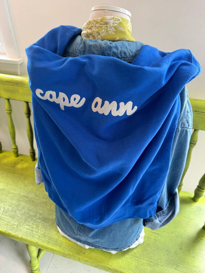 Cape Ann Crewneck - Marine Blue - Diamonds & Rust