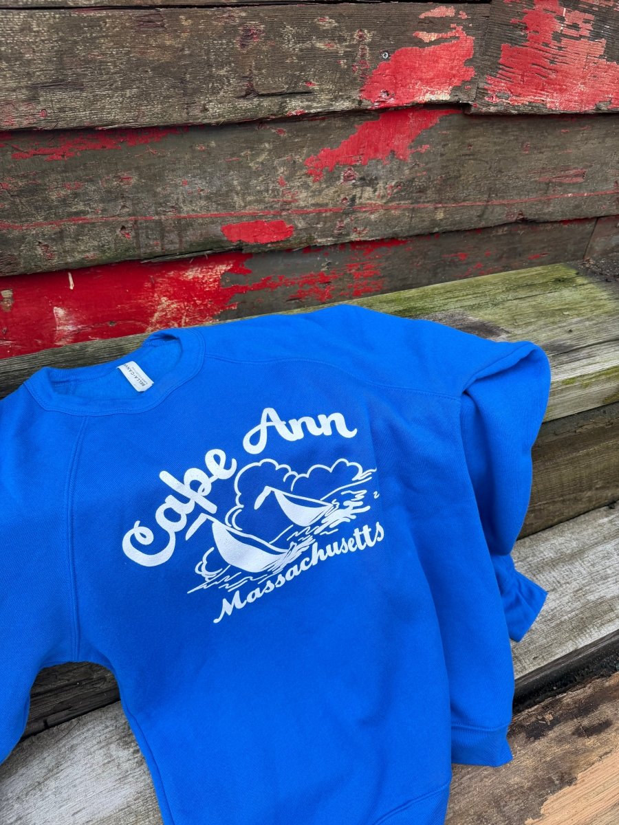 Cape Ann Sailboats Raglan - Diamonds & Rust