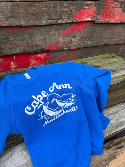 Cape Ann Sailboats Raglan - Diamonds & Rust