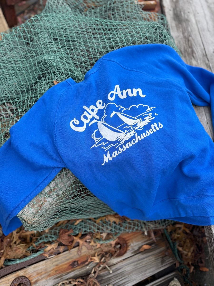 Cape Ann Sailboats Raglan - Diamonds & Rust