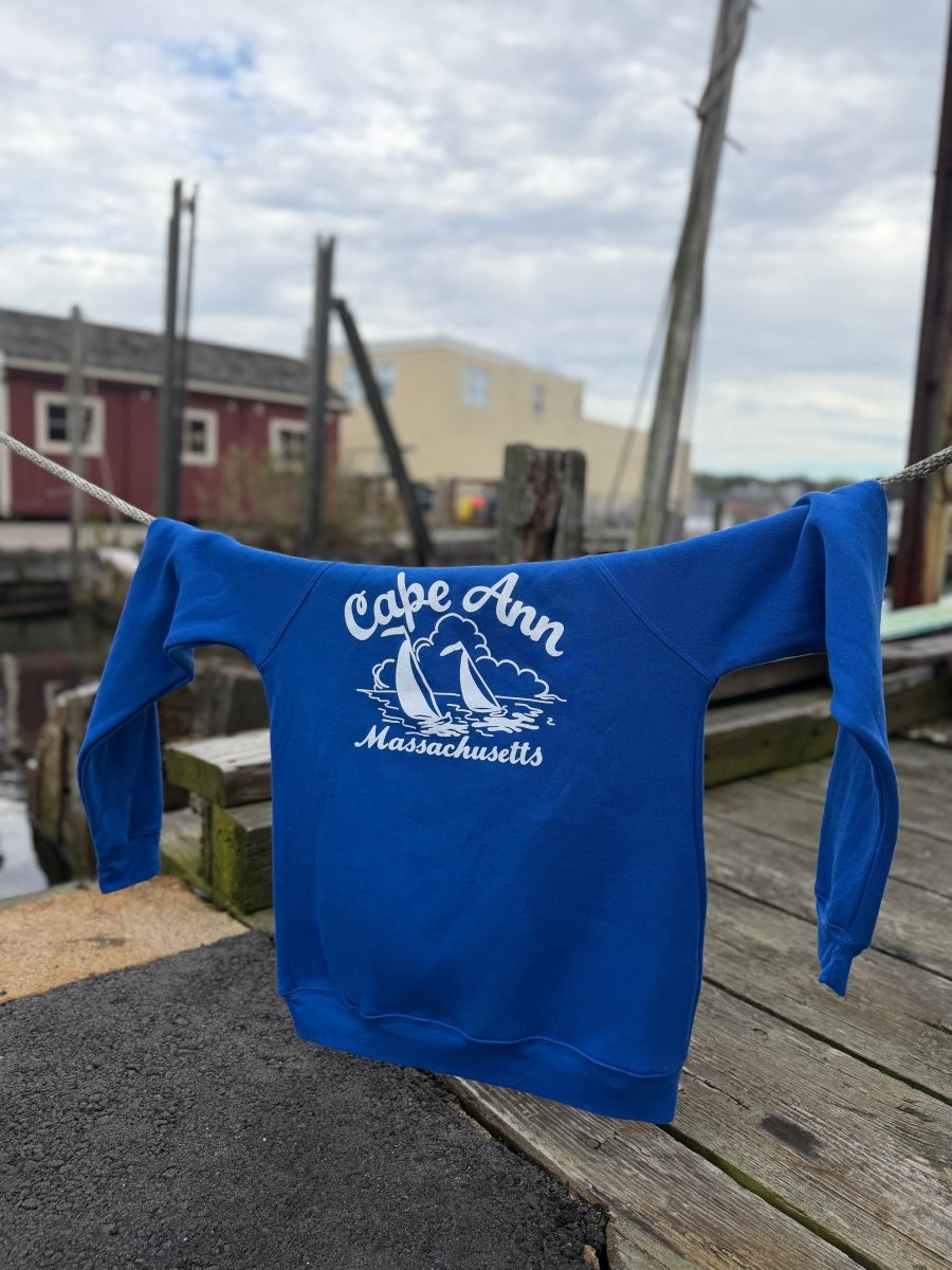 Cape Ann Sailboats Raglan - Diamonds & Rust