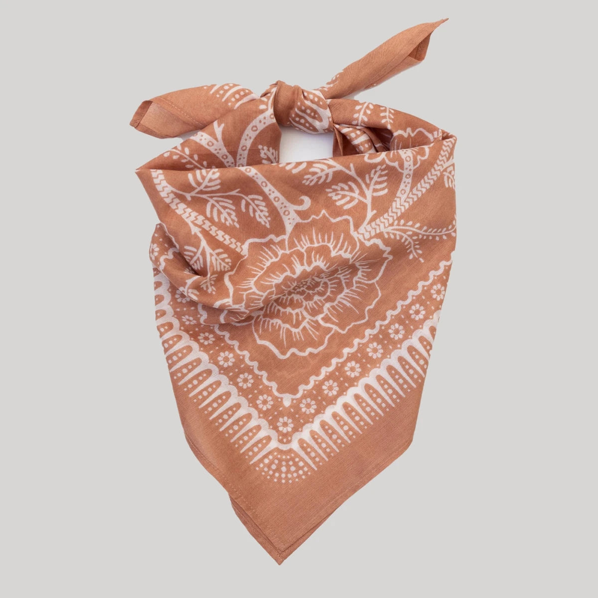 Cotton Ramble Bandana - Spice - Diamonds & Rust