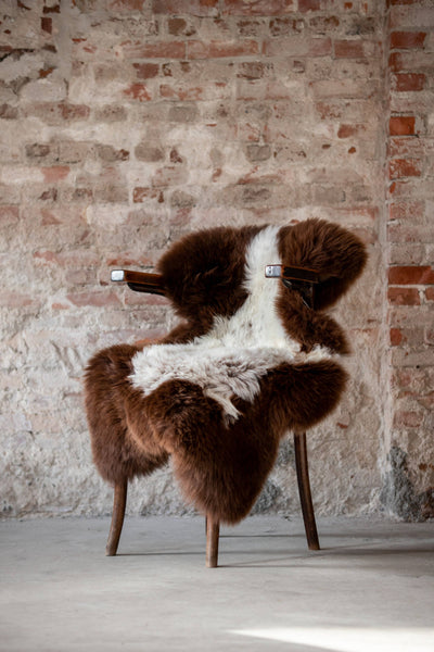 Texel Sheepskin | Natural Spotted | Dutch Wool | 4 Sizes: GR S
