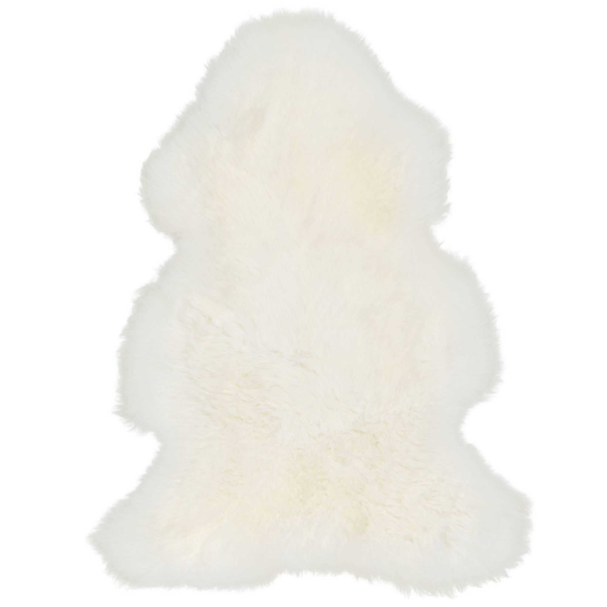 Texel Sheepskin | Natural White | Dutch Wool | 4 Sizes: GR S
