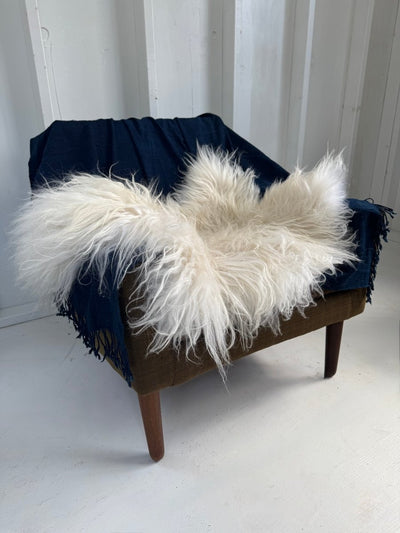 Danish Mid - Century Modern Armchair - Olive Green Tweed - Diamonds & Rust