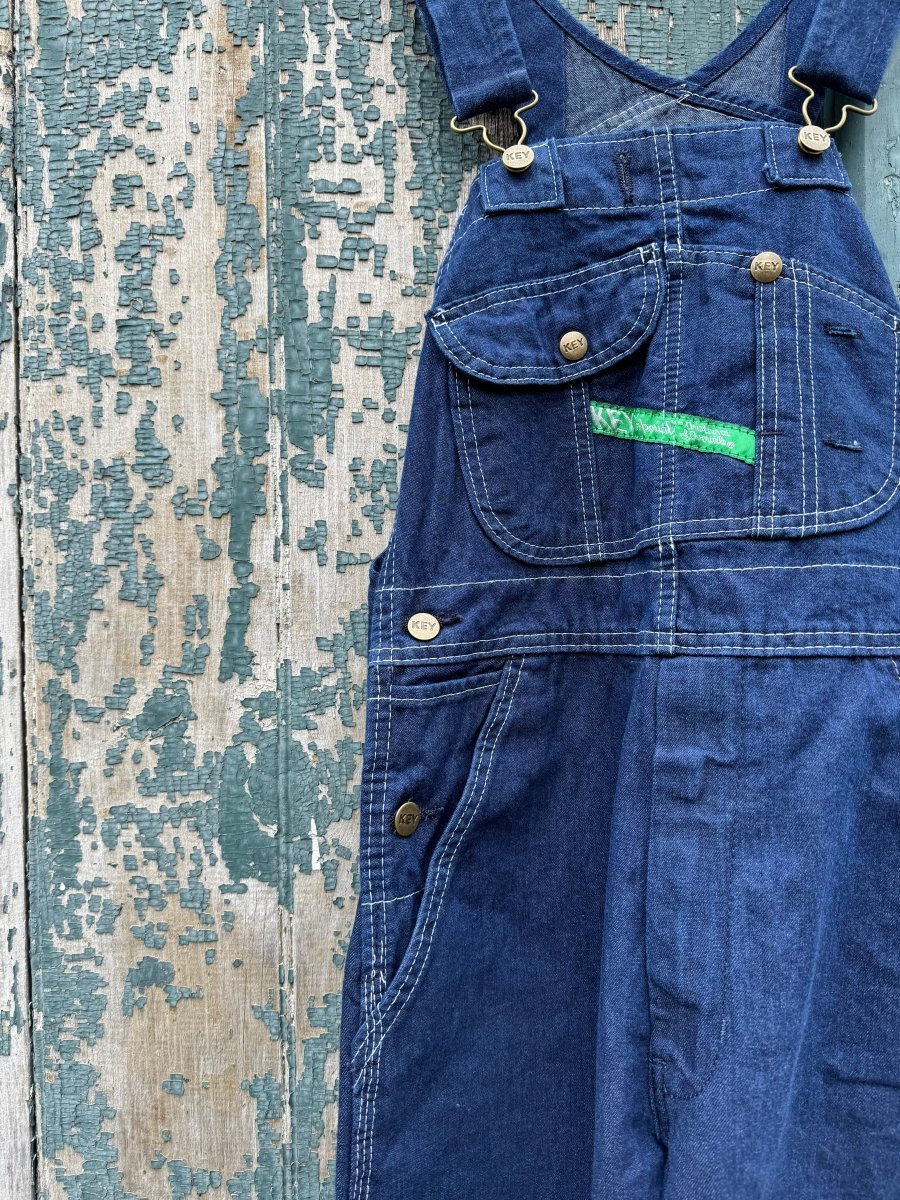 Deadstock Vintage Key Imperial Denim Overalls - Diamonds & Rust