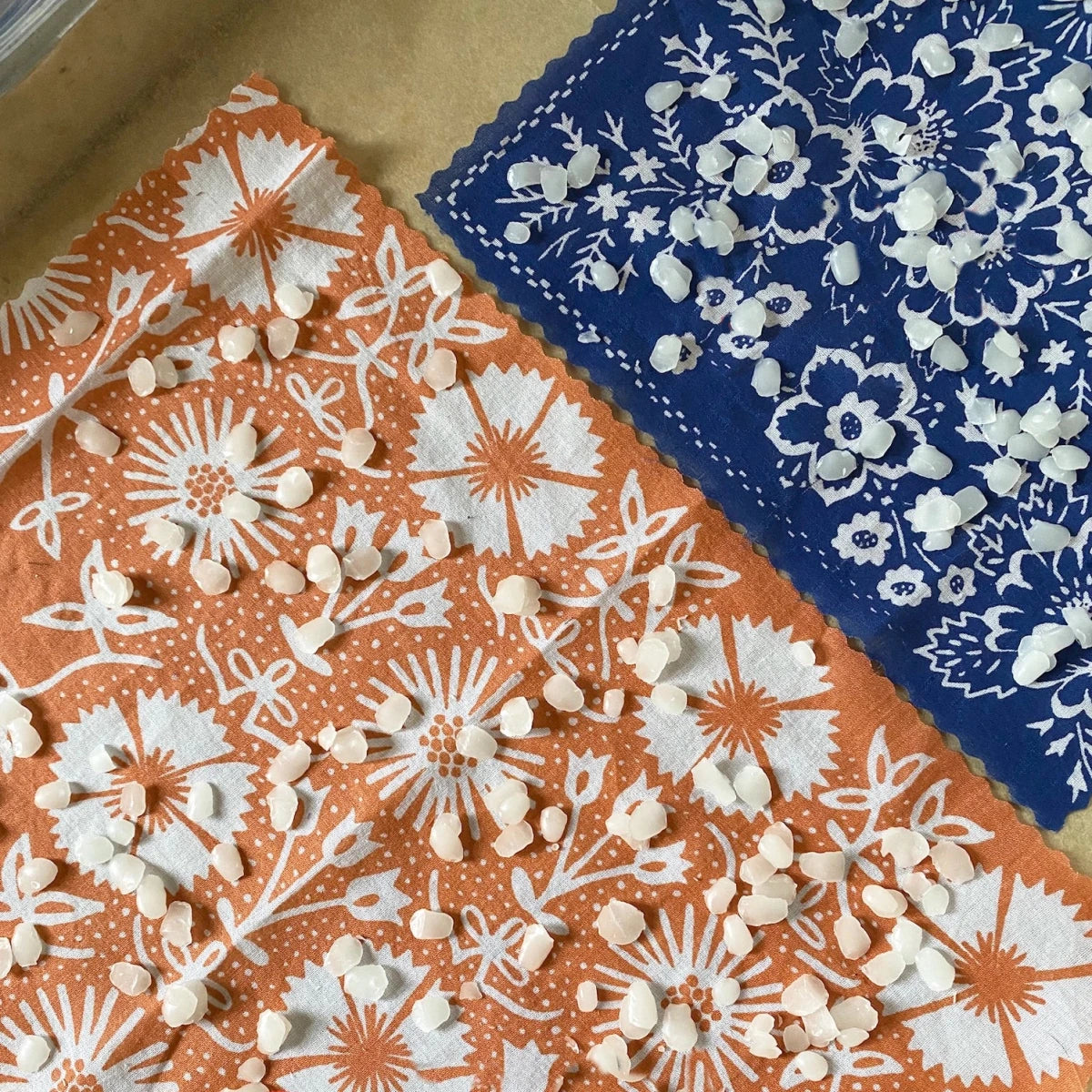 DIY Kit - Beeswax Food Wrap - Diamonds & Rust