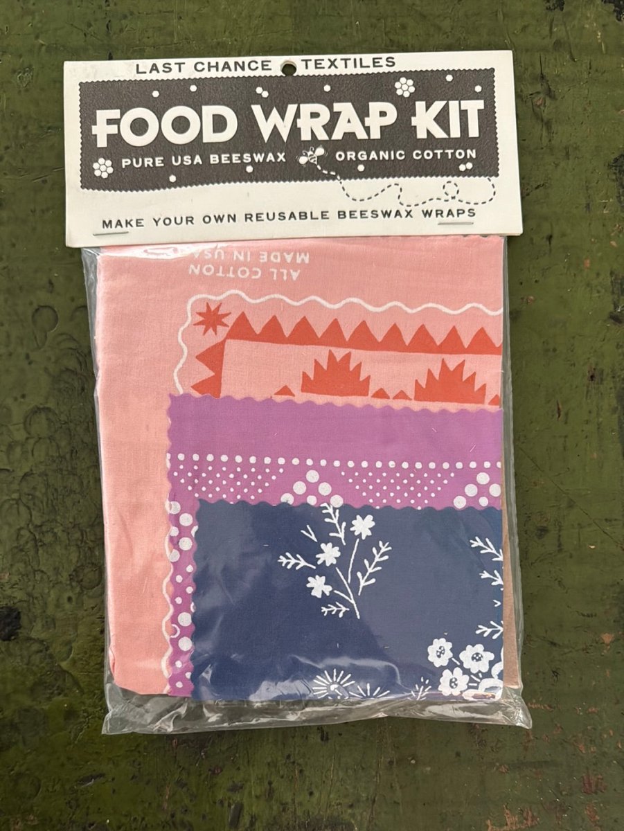 DIY Kit - Beeswax Food Wrap - Diamonds & Rust