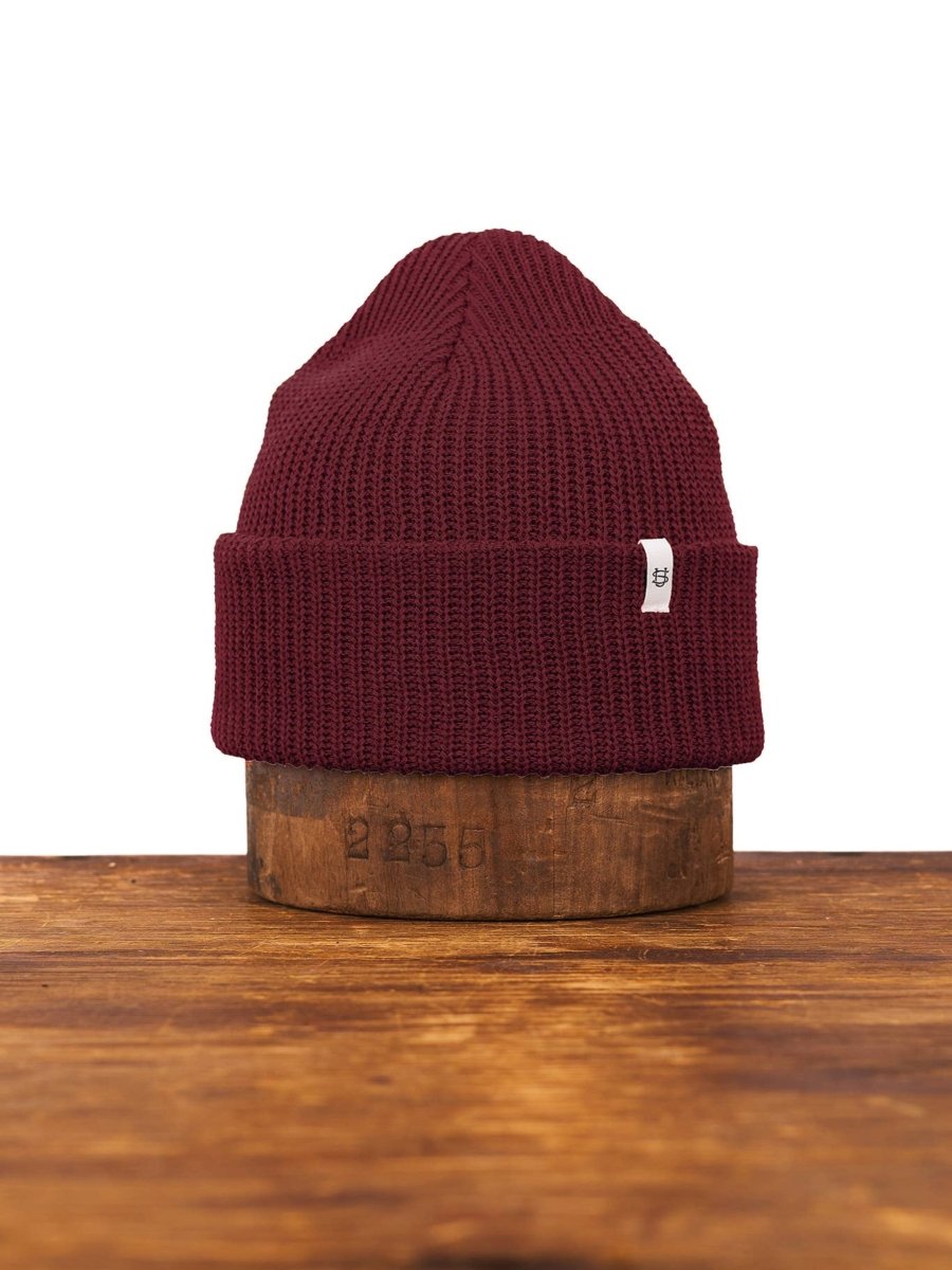 Gooseberry Upcycled Cotton Watchcap - Diamonds & Rust