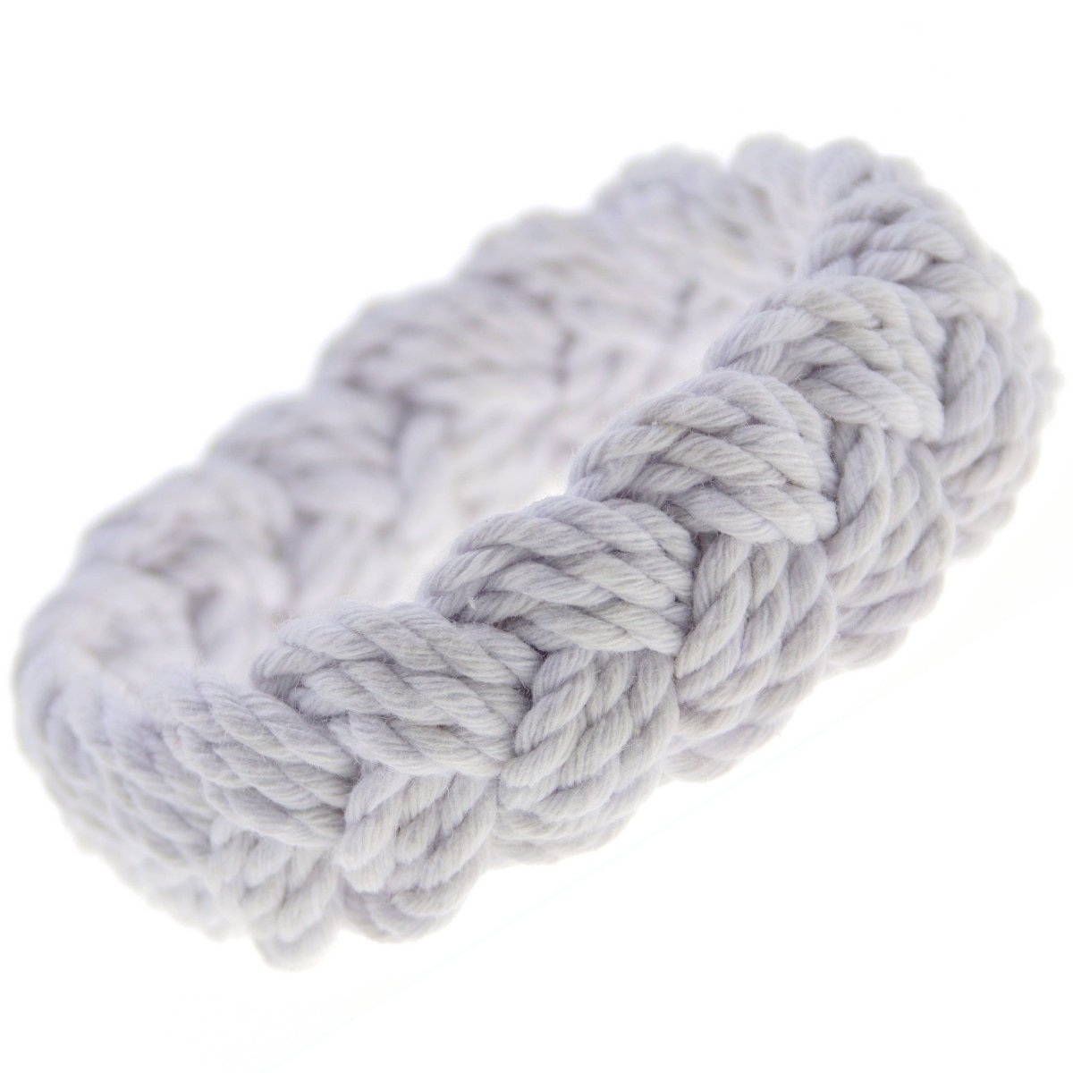 Handmade Sailor Knot Bracelets - White or Natural: Natural / Medium - Diamonds & Rust