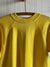 Vintage Short a sleeve Raglan Sweatshirt - Yellow