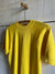 Vintage Short a sleeve Raglan Sweatshirt - Yellow