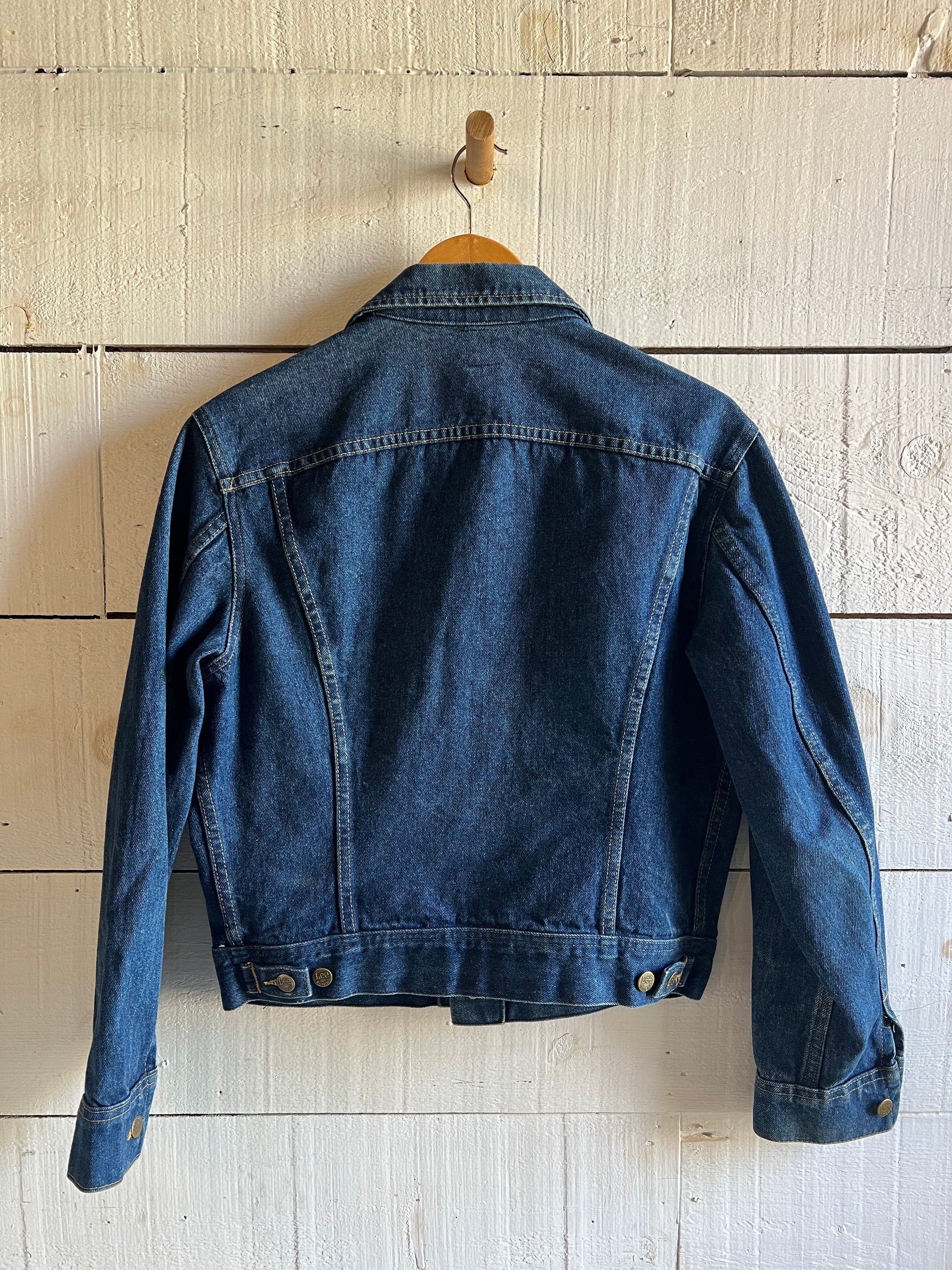 Vintage LEE Denim Jacket - Diamonds & Rust