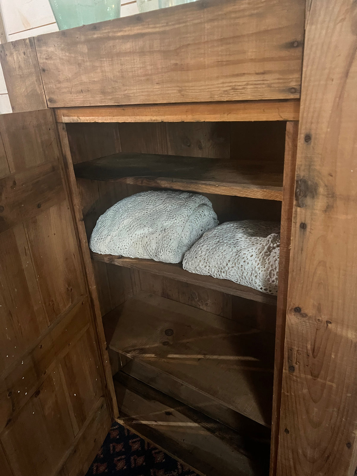 Antique Wood Cabinet