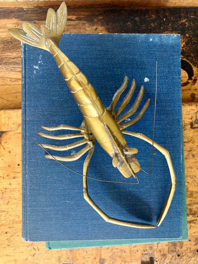 Vintage Brass Lobster