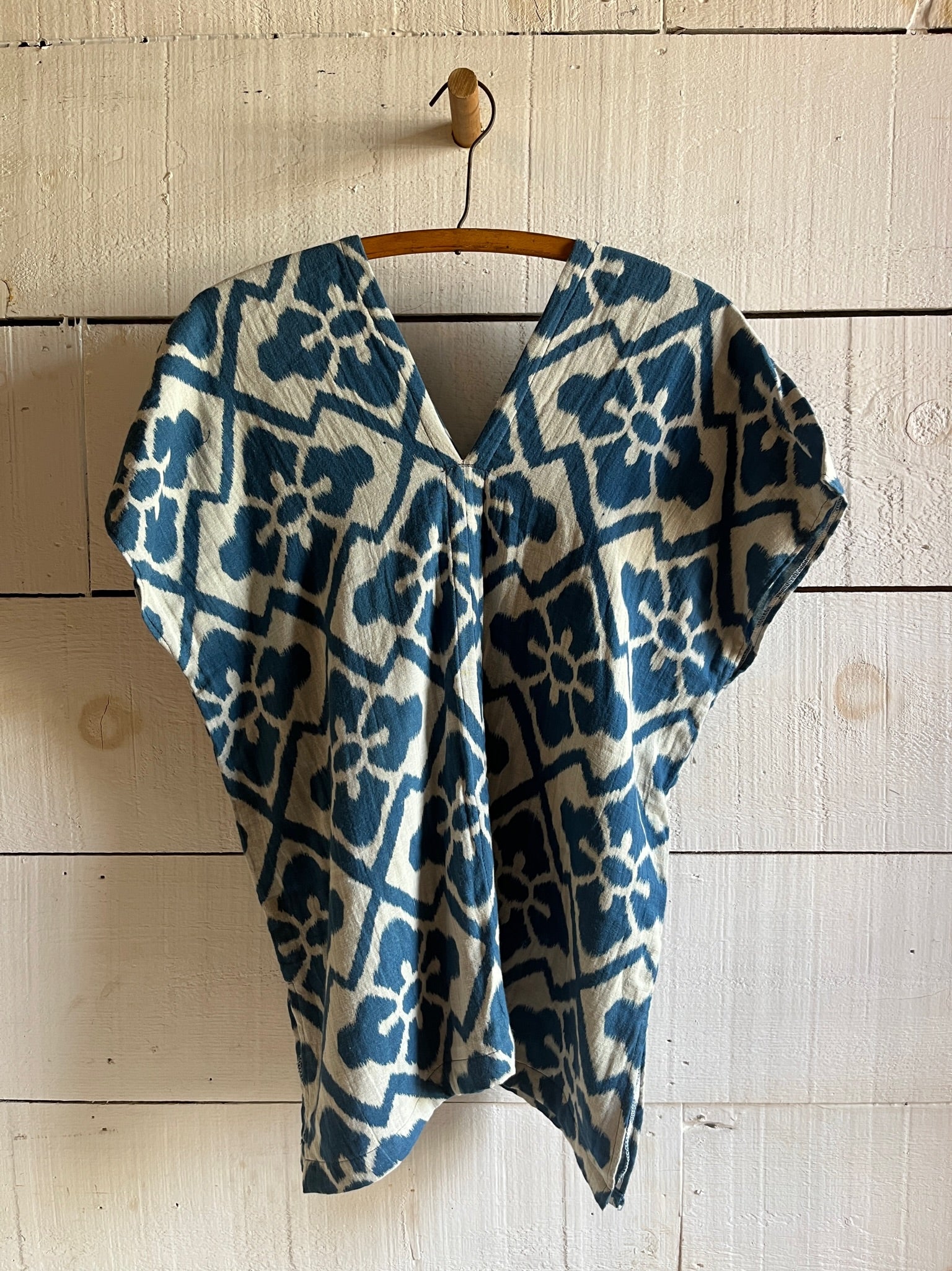Vintage Indigo Textile Shirt