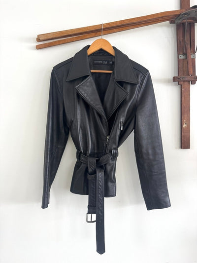 Kenneth Cole Leather Jacket - Diamonds & Rust