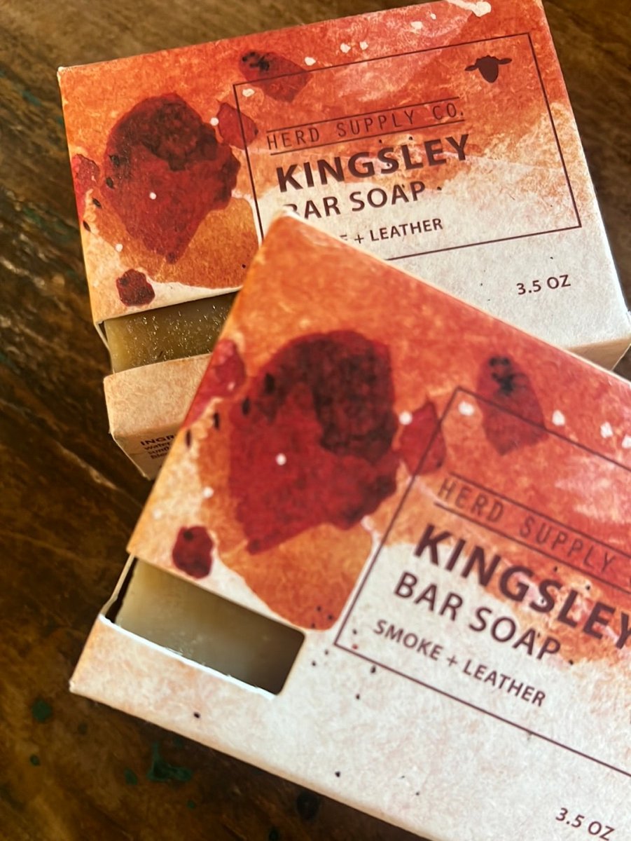 Kingsley Herd Supply Co. Sheep’s Milk Soap - Diamonds & Rust