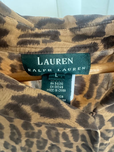 Lauren - RL Leopard Shirt - Pre Loved - Diamonds & Rust