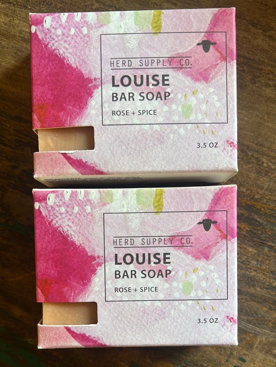 Louise Herd Supply Co. Sheep’s Milk Soap - Diamonds & Rust