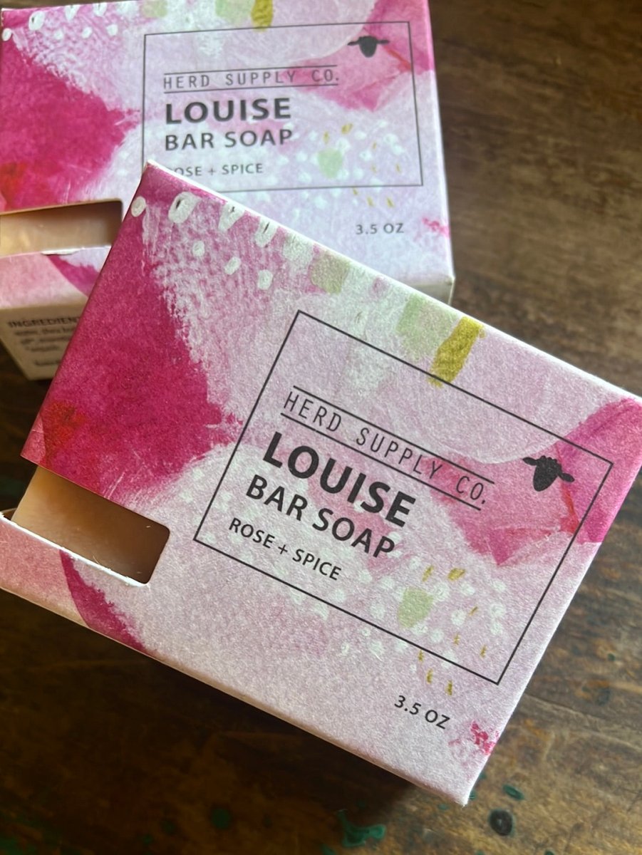 Louise Herd Supply Co. Sheep’s Milk Soap - Diamonds & Rust