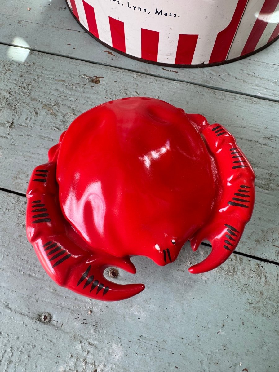 MCM Czech Vallauris Crab Dish - Diamonds & Rust