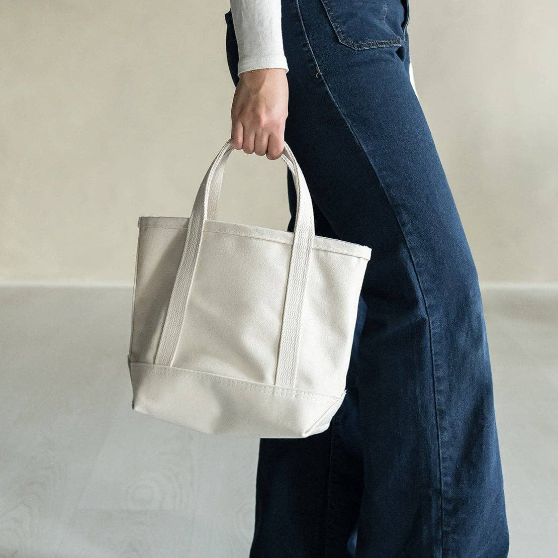 Mini Tote: Red - Diamonds & Rust