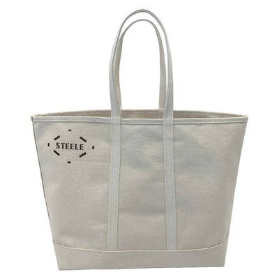 Natural Canvas Tote Bag - Medium: Natural Canvas / 10" - Diamonds & Rust